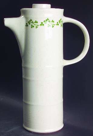 Wild Shamrock Coffee Pot & Lid