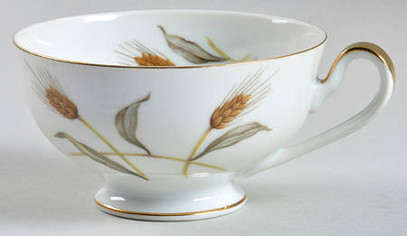 Golden Wheat Footed Cup