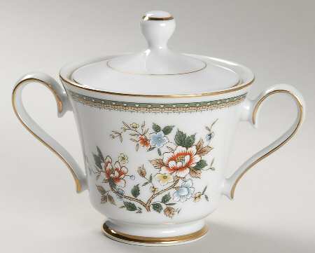 Kwan Yin Sugar Bowl & Lid