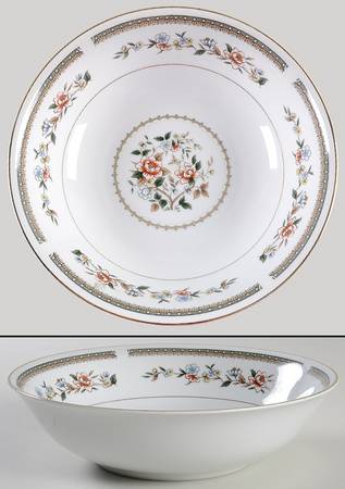 Kwan Yin 9" Round Vegetable Bowl
