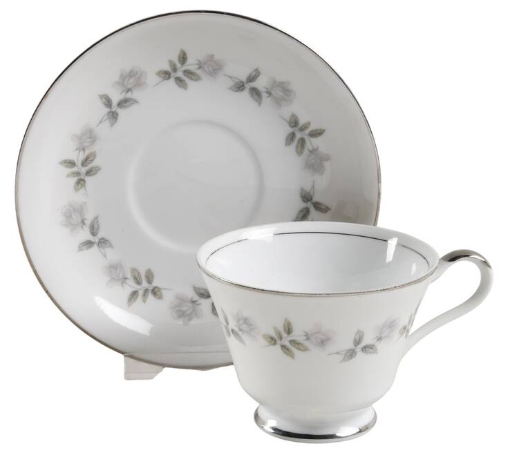 Mayfair Footed Cup & Saucer Set