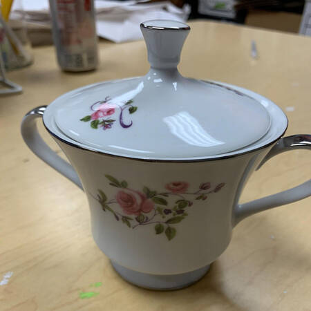 Merriment Sugar Bowl & Lid