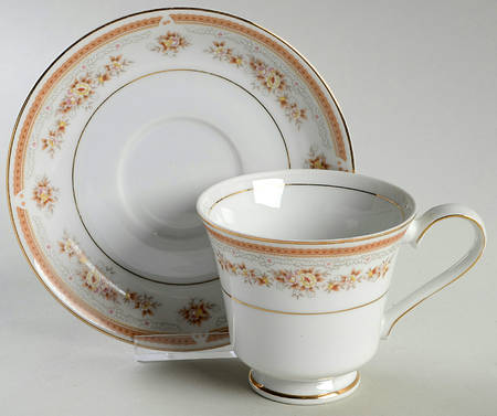 Nobility Footed Cup & Saucer Set