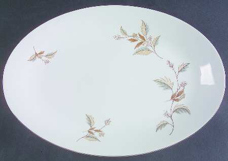 Oak Leaf 14" Oval Serving Platter