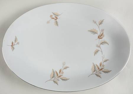 Oak Leaf 16" Oval Serving Platter