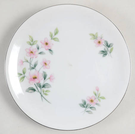 Pink Dogwood Salad Plate