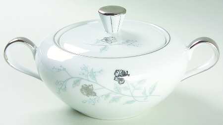 Platina Sugar Bowl & Lid