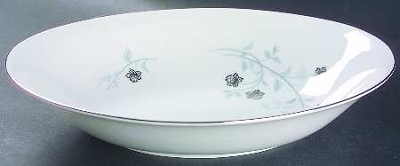 Platina 10" Oval Vegetable Bowl