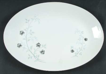 Platina 14" Oval Serving Platter