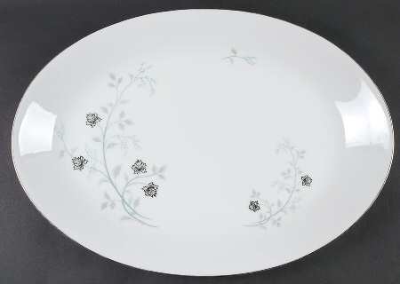 Platina 16" Oval Serving Platter