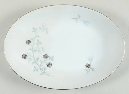 Platina 12" Oval Serving Platter