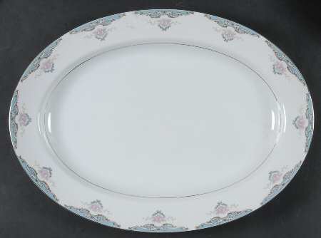 Romance 16" Oval Serving Platter