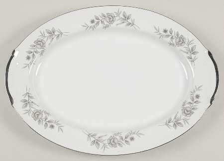 Rosalie 14" Oval Serving Platter