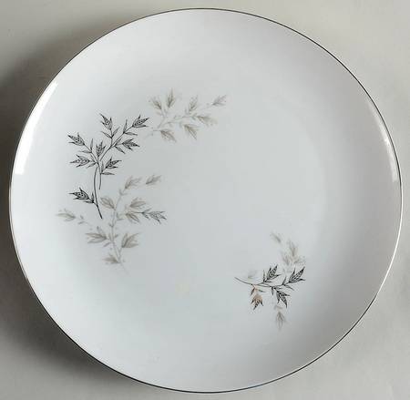 Silver Spray 12" Chop Plate (Round Platter)