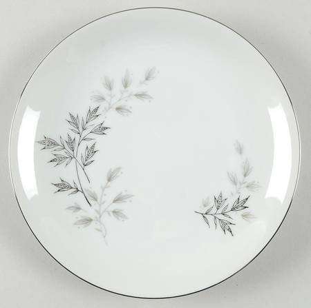 Silver Spray Salad Plate