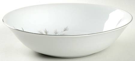 Silver Spray 9" Round Vegetable Bowl