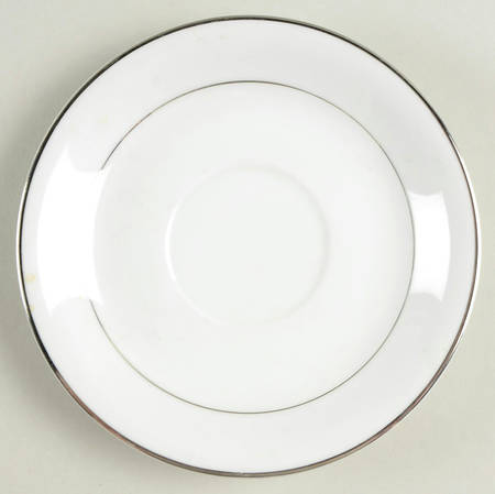 White Rose Saucer