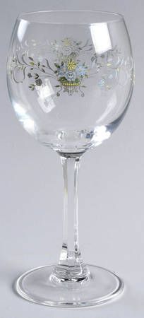 Blue Versailles Glassware Wine