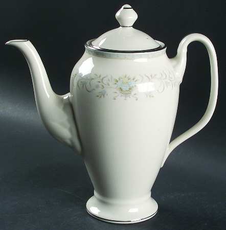 Blue Versailles Coffee Pot & Lid