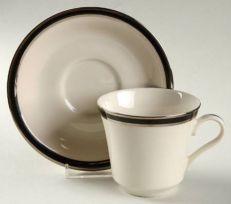Regency Flat Cup & Saucer Set