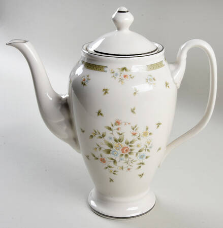 Spring Gardens Coffee Pot & Lid