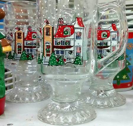 Holiday Village Glassware Irish Coffee