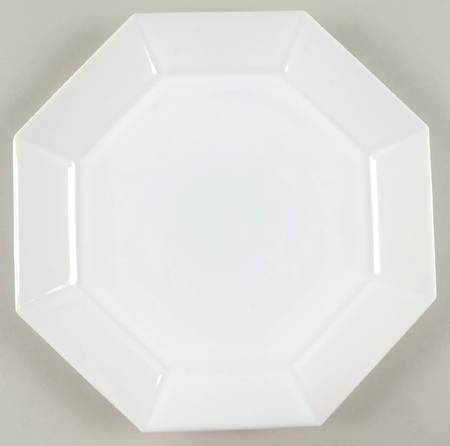 Novoctime White Luncheon Plate
