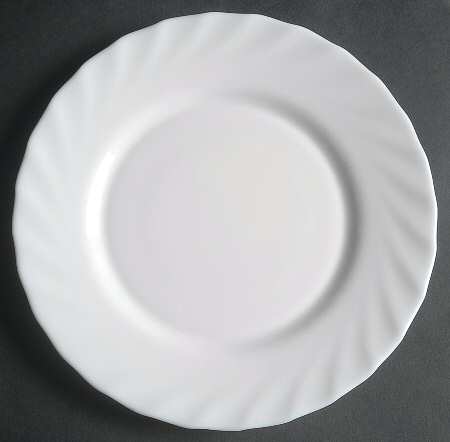 Trianon White Salad Plate