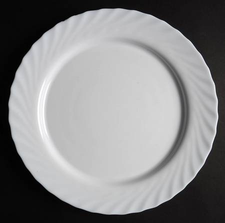 Trianon White 12" Chop Plate (Round Platter)