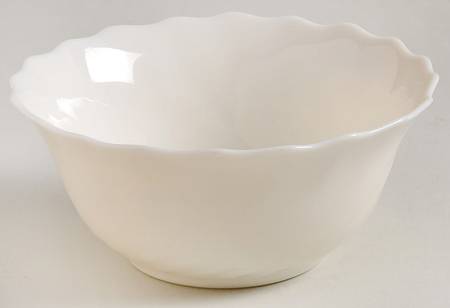 Trianon Ivory Fruit/Dessert (Sauce) Bowl by Arcopal