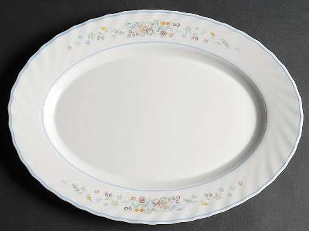 Victoria 13" Oval Serving Platter