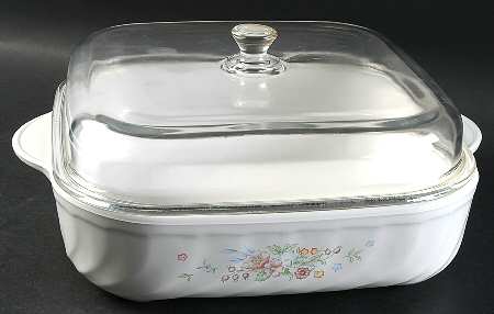 Victoria 2 Quart Square Casserole with Lid