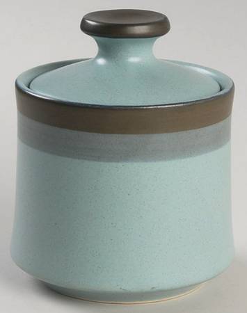 Navajo Blue Sugar Bowl & Lid