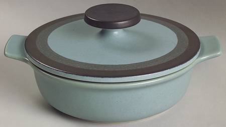 Navajo Blue Individual Casserole & Lid