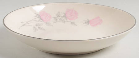 Champagne Rose Coupe Soup Bowl