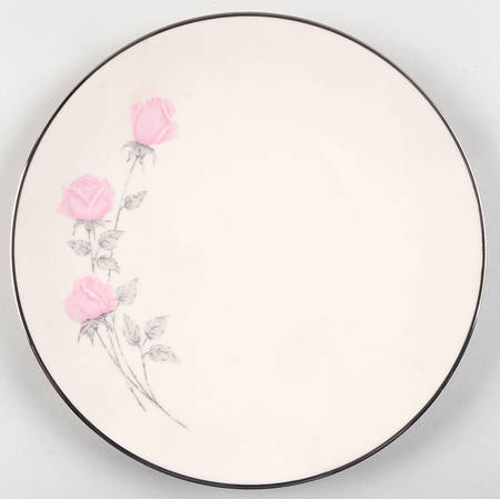 Champagne Rose Salad Plate