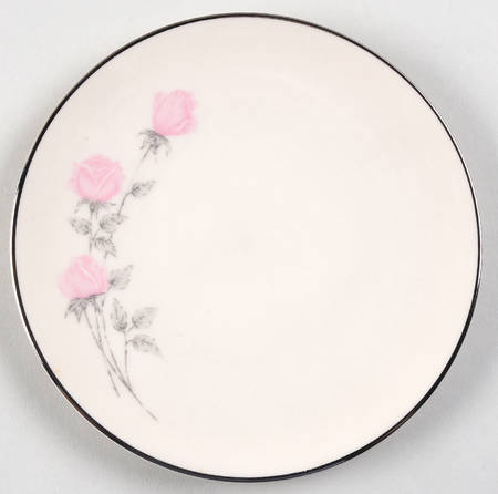 Champagne Rose Bread & Butter Plate