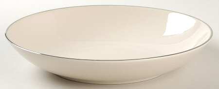 Royal Platinum (Cream) Coupe Soup Bowl