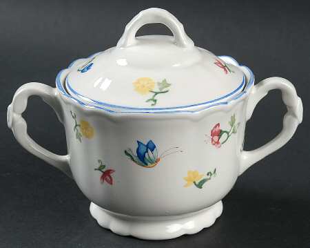 Antoinette Sugar Bowl & Lid