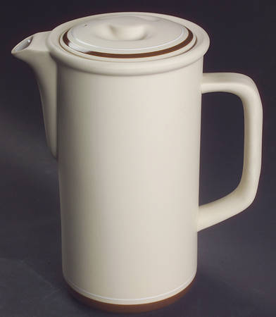 Genesis Beige Coffee Pot & Lid