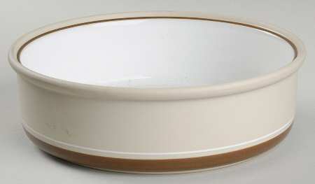 Genesis Beige 8" Round Vegetable Bowl