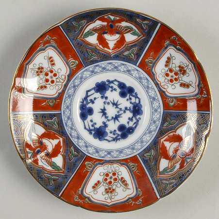 Imari Saucer for Flat Cup