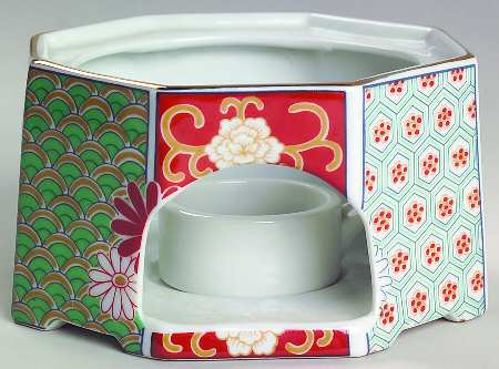 Imari Fan Warmer Stand & Burner