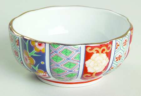 Imari Fan Nut Dish