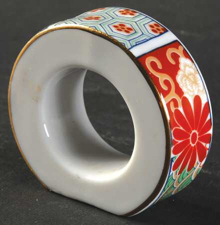 Imari Fan Napkin Ring