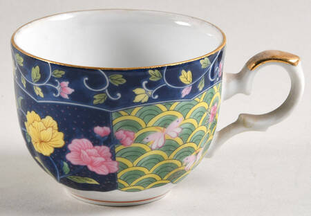Kyusha Deep Blue Flat Cup