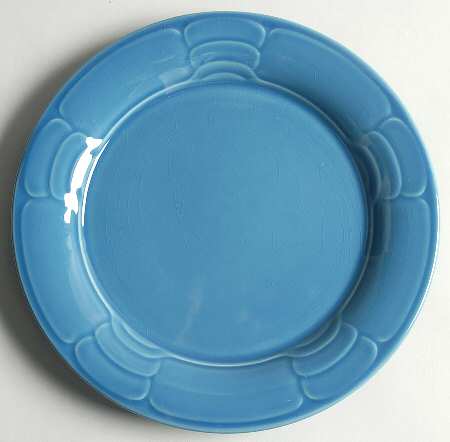Sculptura Blue Salad Plate
