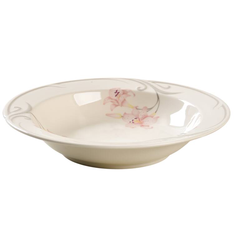 Tiger Lily Rim Soup Bowl