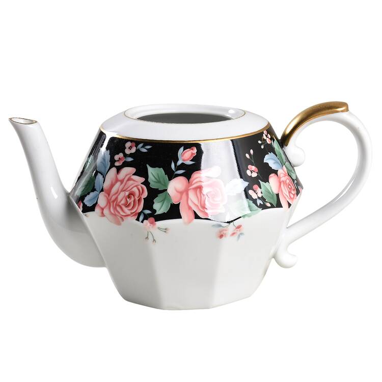 Victoria's Garden Teapot No Lid