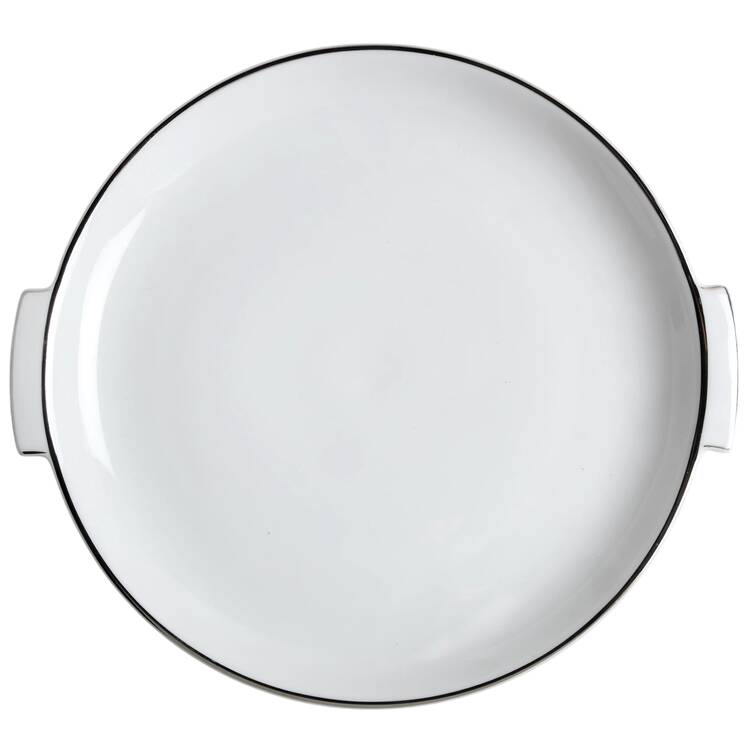 Arzberg Platinum Handled Cake Plate